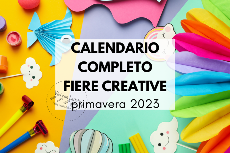 Calendario fiere creative primavera 2023