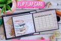 Flip flap card per orari scuola | Idee Cricut back to school 2023