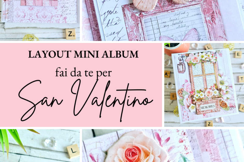 Mini album foto romantico fai da te | Idee regalo San Valentino