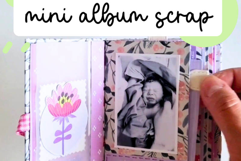 Mini album scrap con scatoletta del sapone | Idee fai da te Festa della Mamma